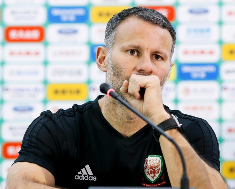  All-time great player Ryan Giggs might not be able to hide the butterflies as a boss