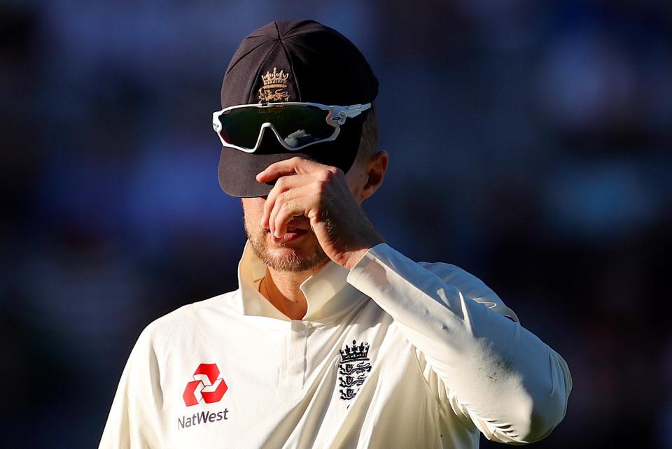  Joe Root was unable to prevent England from their sixth lowest Test score