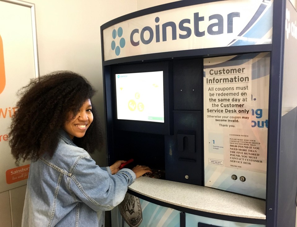 Coinstar doesn't require you to sort out coins, but they do take a percentage of what you exchange