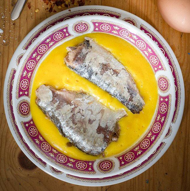 The Silver Jubilee B&B in Newquay’s signature breakfast dish is sardines in savoury custard