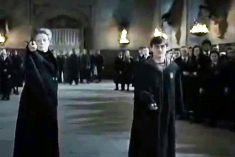  Harry doesn't realise what Snape does to protect him during the epic battle