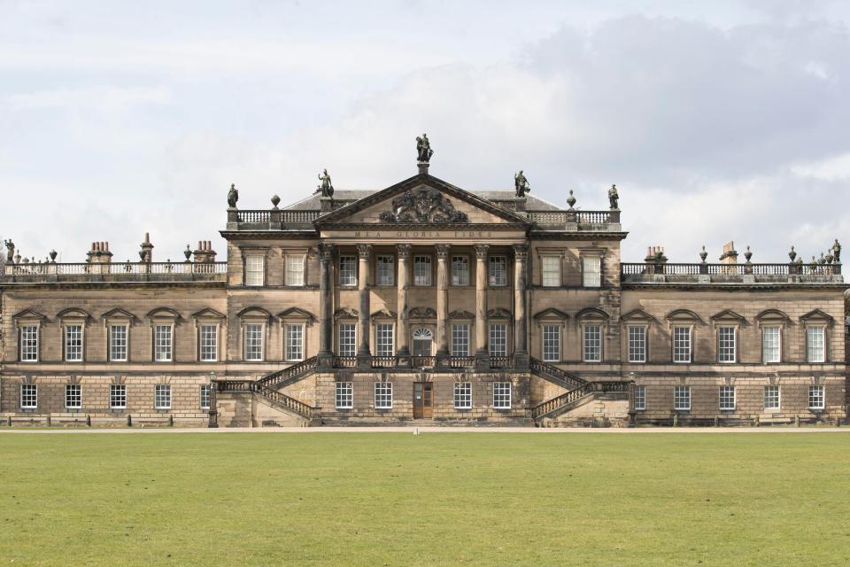  The stately home is hidden in the South Yorkshire countryside just outside Rotherham