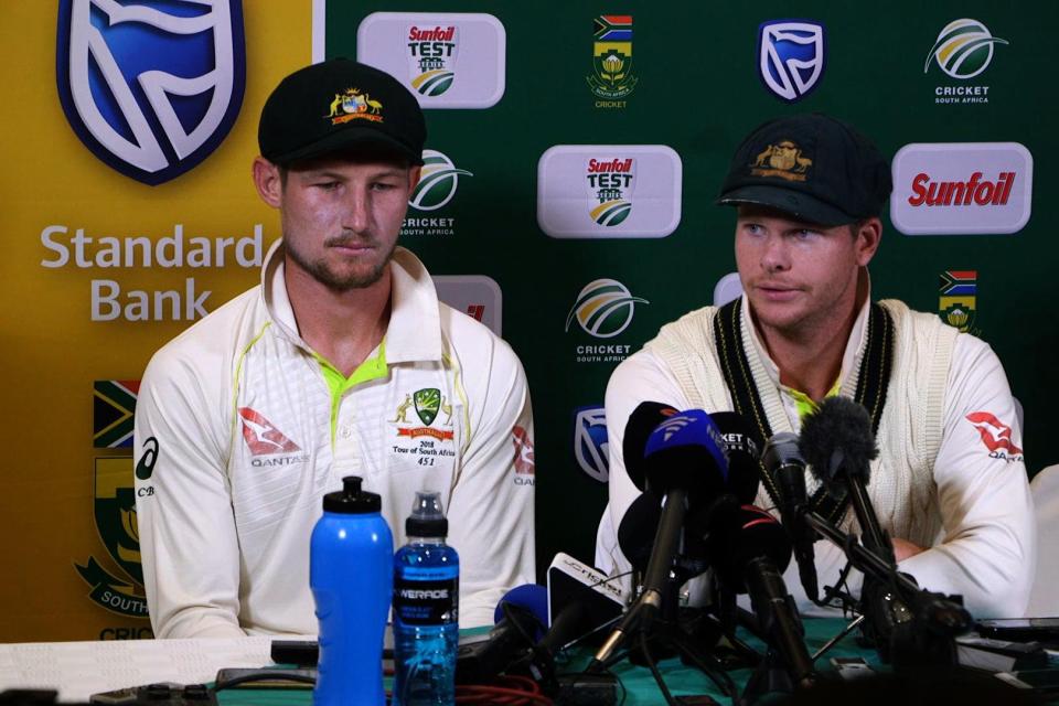  Cameron Bancroft and Steve Smith admit to ball-tampering