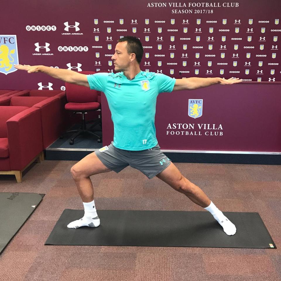  John Terry has benefited massively from yoga this season