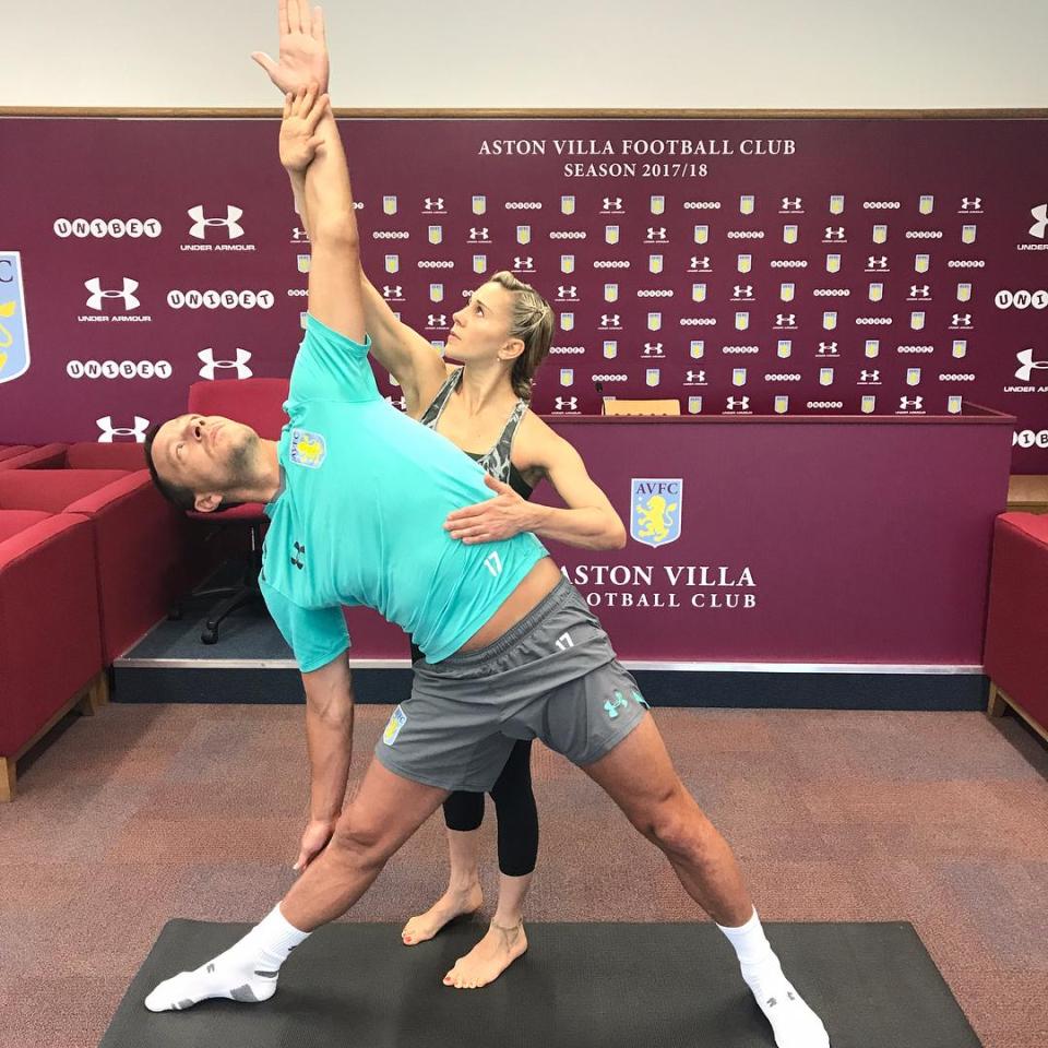  John Terry worked with Ambra Vallo after coming back from injury