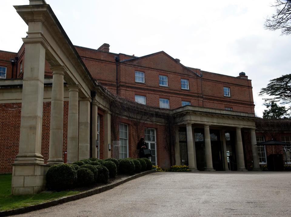  England squad are staying at the Grove near Watford ahead of friendly against Italy