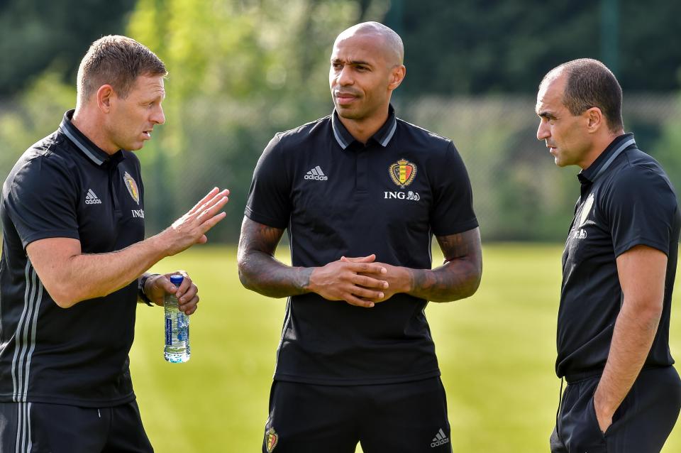  Graeme Jones is Roberto Martinez's No2 and part of the same Belgium coaching staff