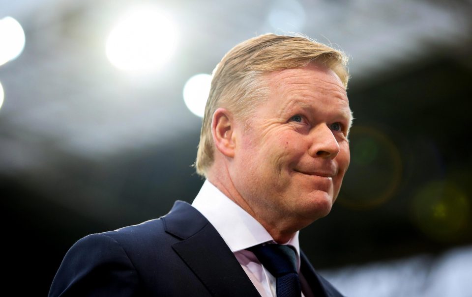  Everton are locked in a bitter row with old boss Ronald Koeman and the Dutch FA