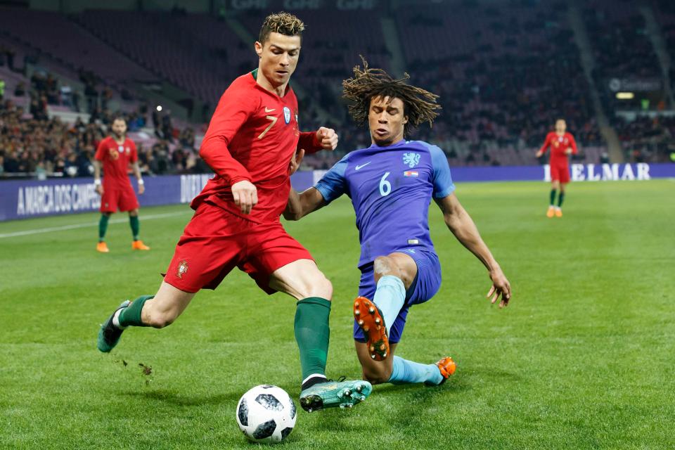  Nathan Ake made sure Ronaldo had a quite night in front of his adoring fans