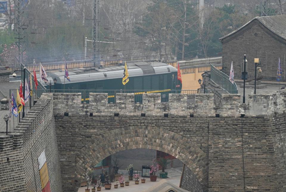  The bulletproof booze-filled train that took Kim Jong-un to China