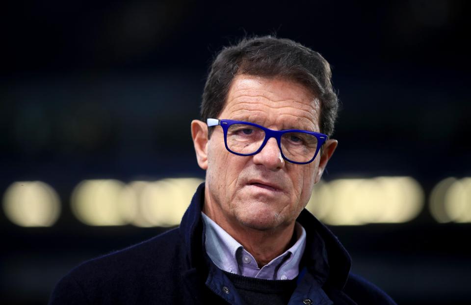  Fabio Capello has been linked with taking charge at the Emirates