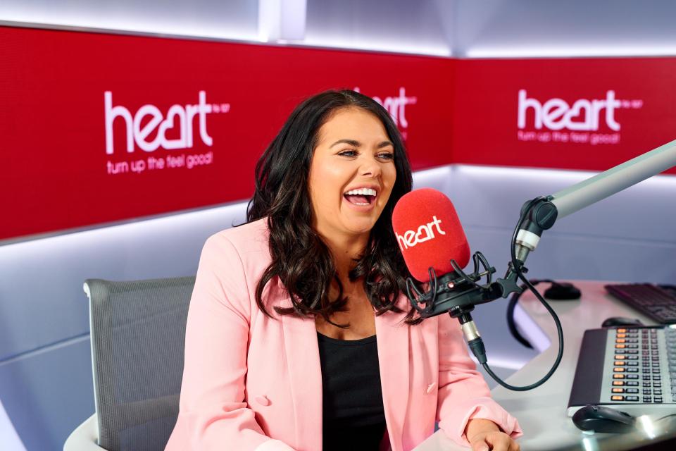  The 27-year-old will host a show across the Heart network on bank holiday Monday