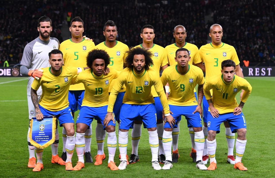  Brazil are looking to bounce back from the humiliation from 2014