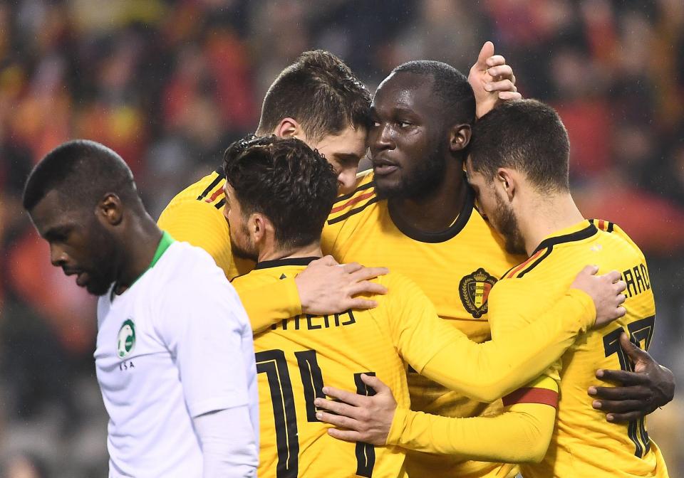  Romelu Lukaku was the star of the show as Belgium beat Saudi Arabia