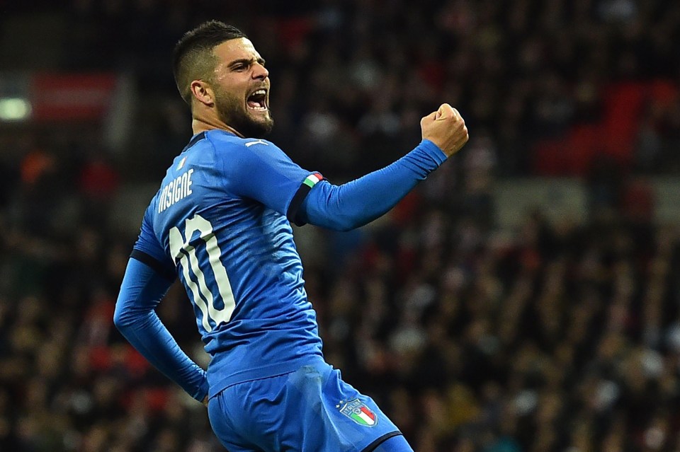 It was Napolis Insigne who had the final say at Wembley