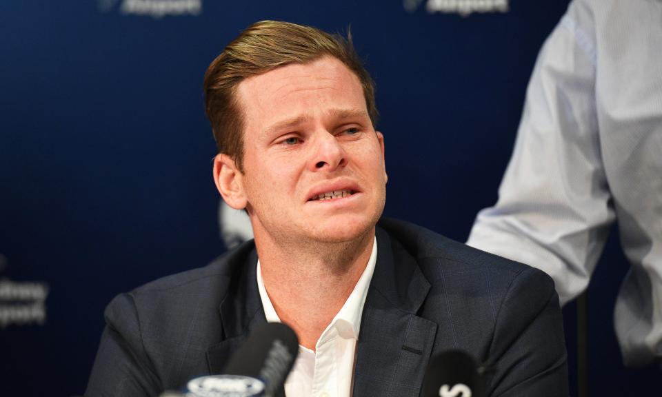  The disgraced former Australia captain was distraught