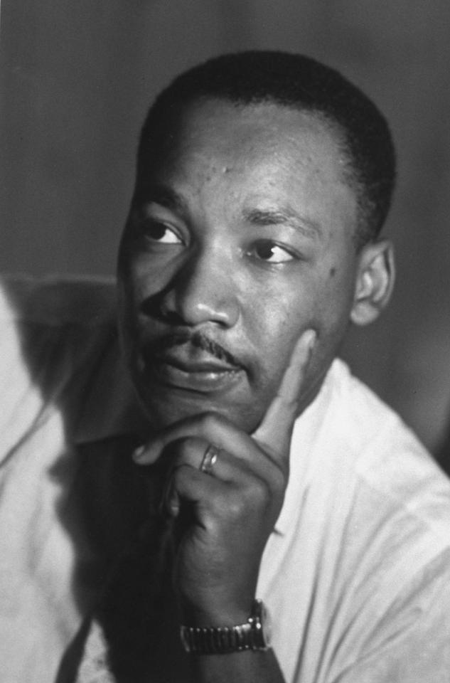  Dr Martin Luther King who headed the civil right movement in Alabama and across the US