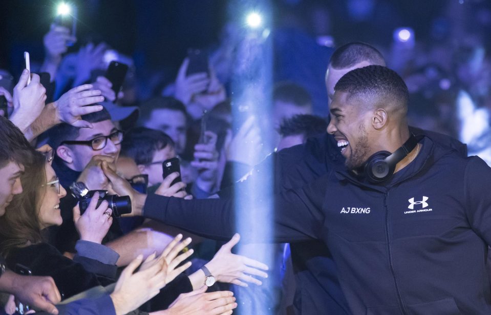  Joshua has spoken of his desire to make the fights that fans want to see