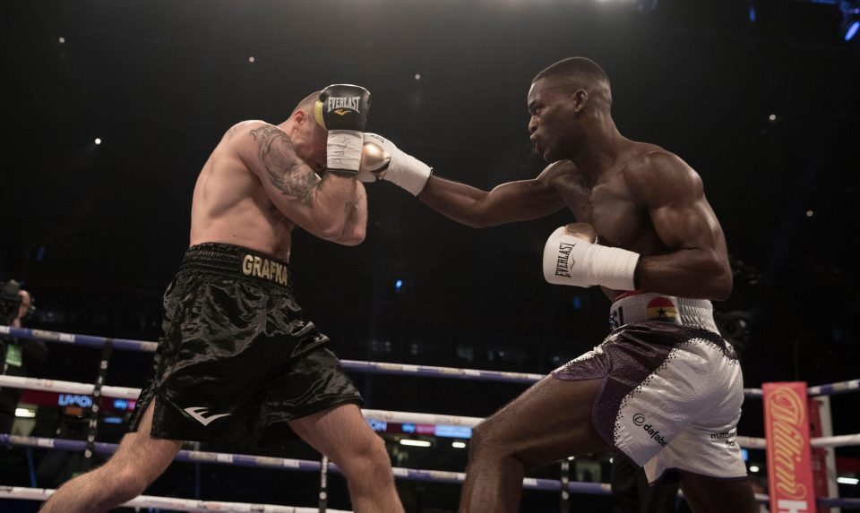  Joshua Buatsi landed plenty of clean shots but could not put his rival down