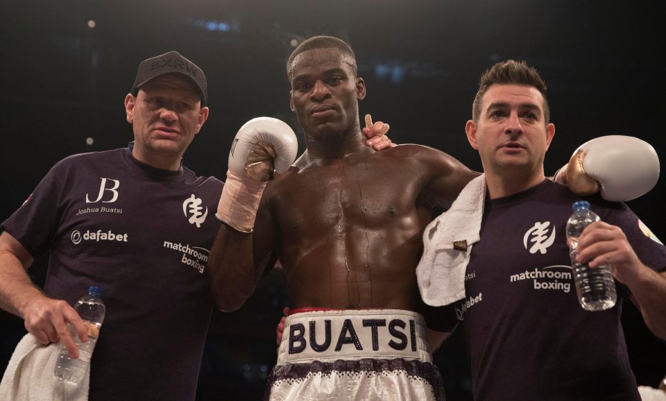  Joshua Buatsi is working his way through the ranks