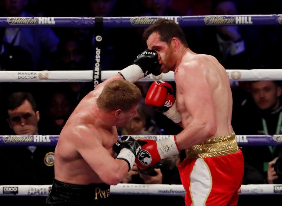  Brit star David Price was knocked out by Alexander Povetkin in devastating fashion in the fifth round