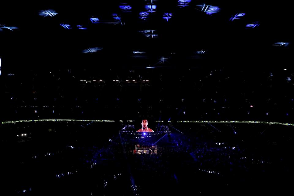  Boxing fans in the crows in Cardiff could feature in Creed II