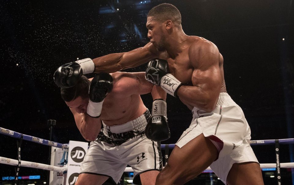  Anthony Joshua was taken the distance for the first time in 21 fights