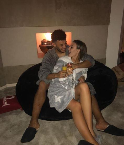  Perrie is now dating footballer Alex Oxlade-Chamberlain