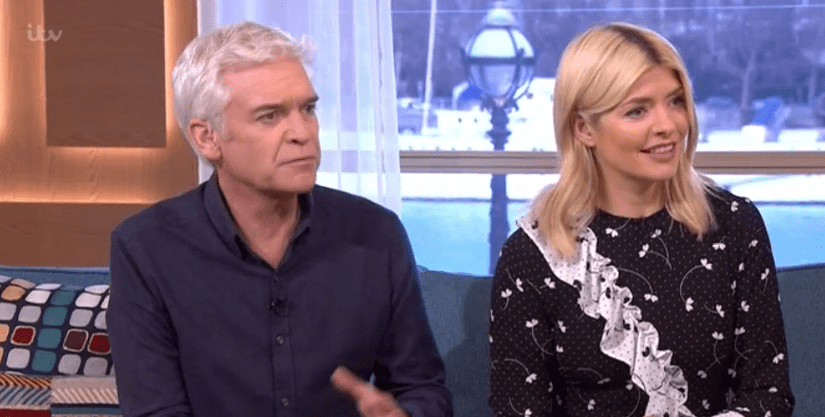  Phillip Schofield awkwardly got his Bradley's mixed up in a comical This Morning gaffe today