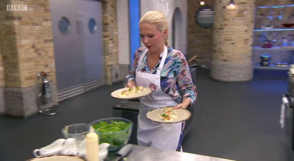  Chloe Milburn cooked pan-fried scallops