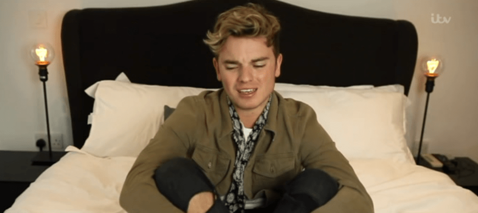  The shamed vlogger described the backstage moments as 'scary'