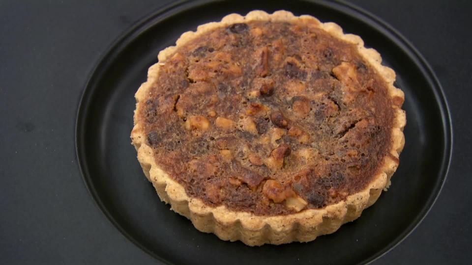  The judges said they had to think of an American Pecan Pie when judging his offering