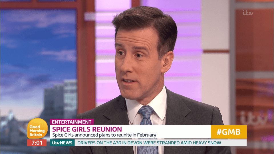  Piers was talking to guest showbiz correspondent Anton Du Beke