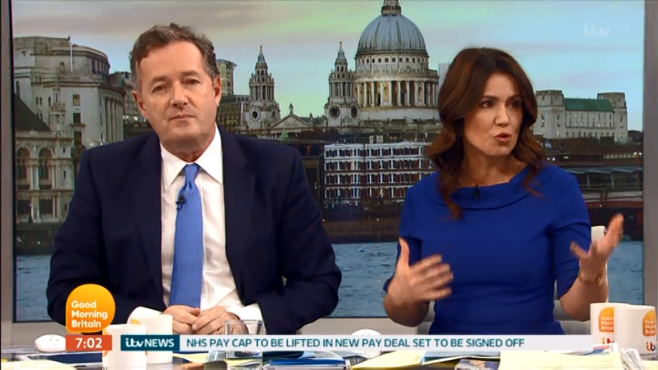  Piers Morgan spoke out about Ant McPartlin's troubles on Good Morning Britain today