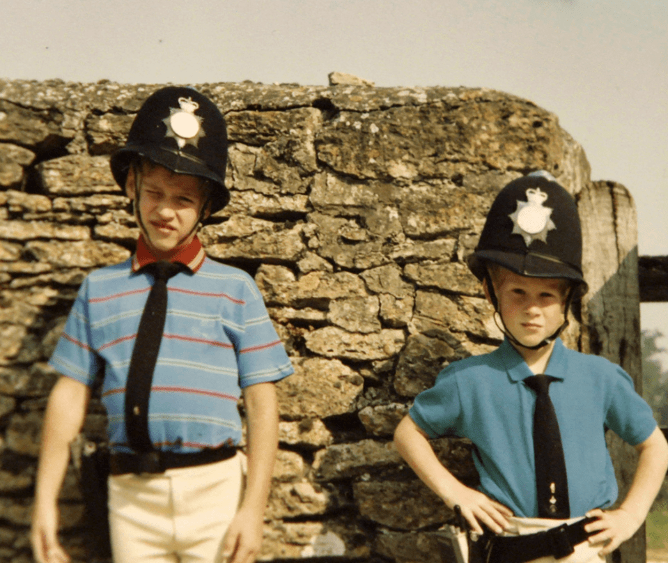  The pair made adorable police officers