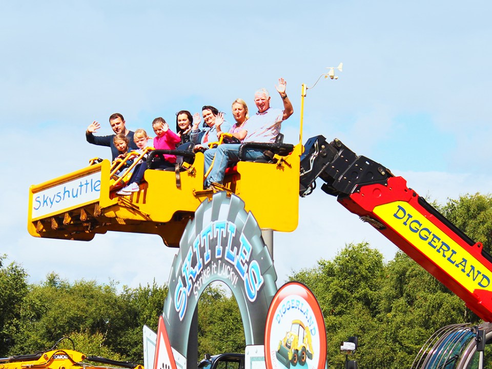 You can find Diggerland at four locations in the UK