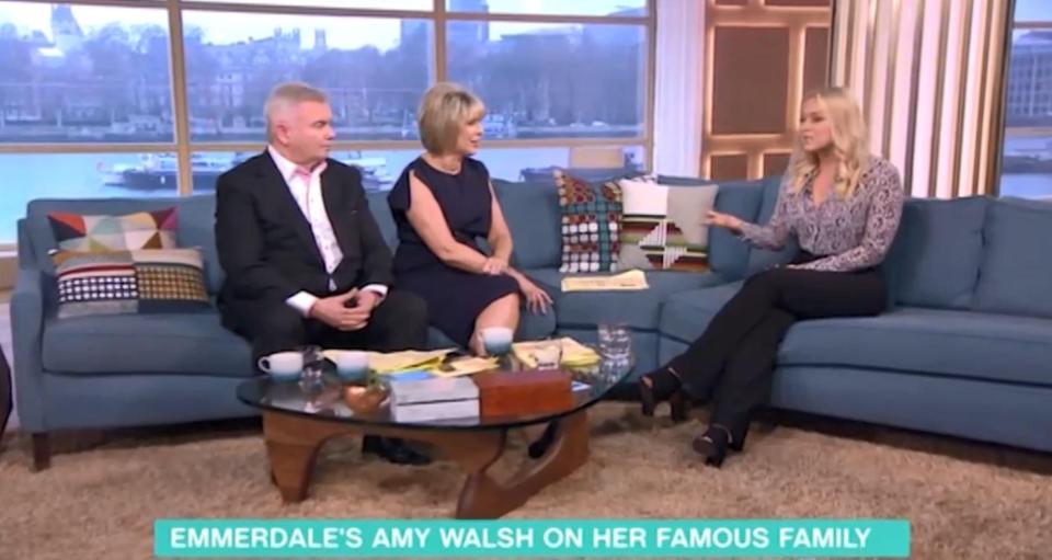  Amy admitted Kimberley's fame from when she was 15 had made her "more wary"