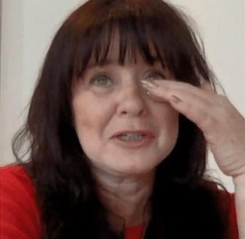 Coleen Nolan was left in tears after her Real Full Monty co-stars recorded heartwarming messages for her on today’s Loose Women