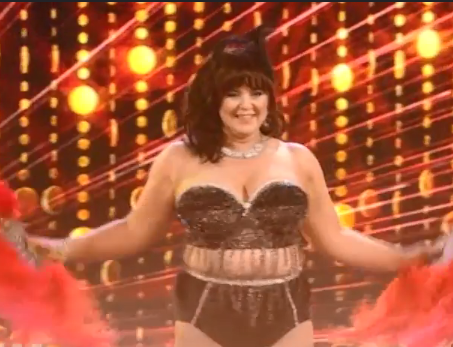 Coleen gave the performance her all and with a smile on her face