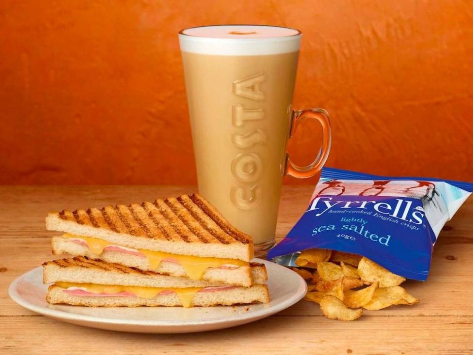  The coffee chain is launching a meal deal but it's only available between 11am and 2pm