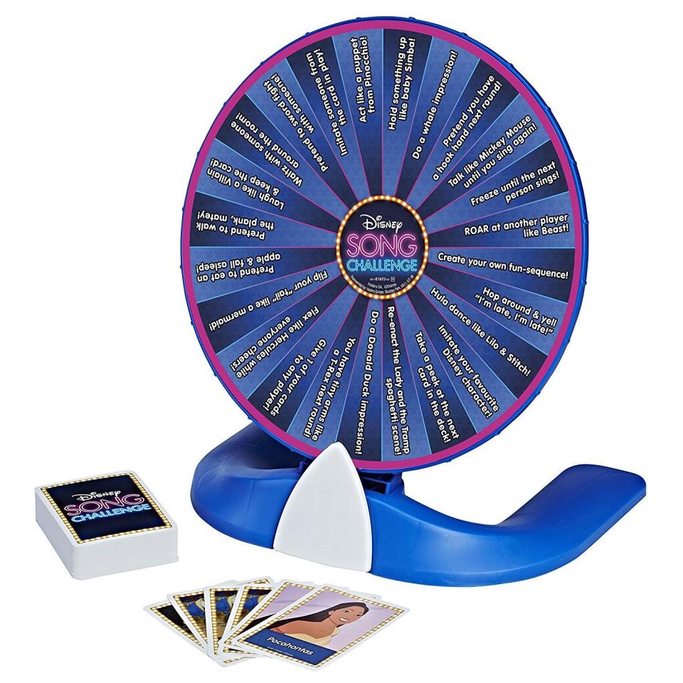  Players have to be the quickest to sing a song from the card drawn, but will have to spin the Wheel of Fun for a forfeit if they mess up