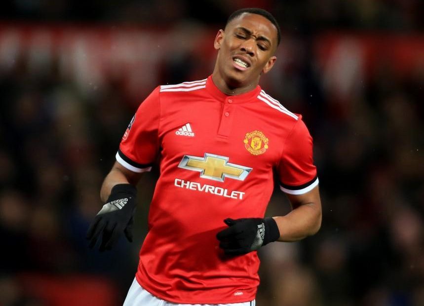  Manchester United may be willing to sacrifice Anthony Martial this summer