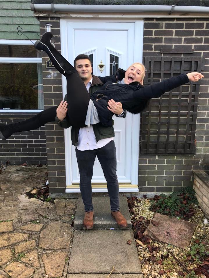  Beth Sharpe and Ed Rawcliffe bought their first house together in Newbury in October 2017