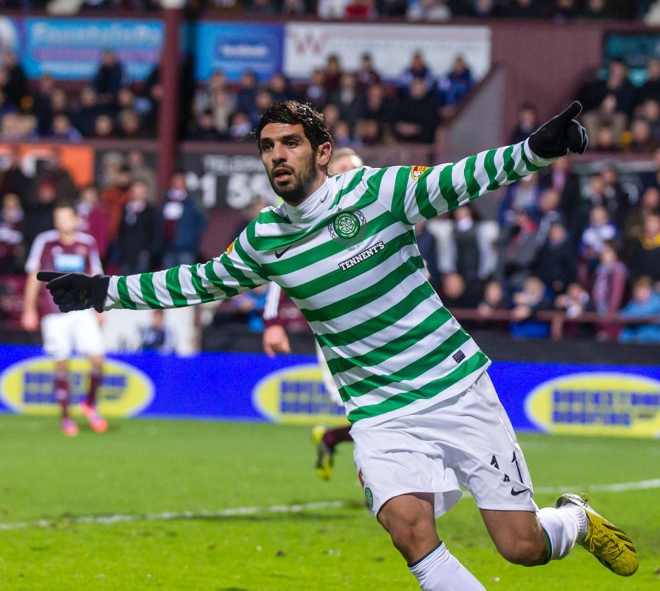  Lassad Nouioui played for Celtic from 2012-13 and is now at Toledo