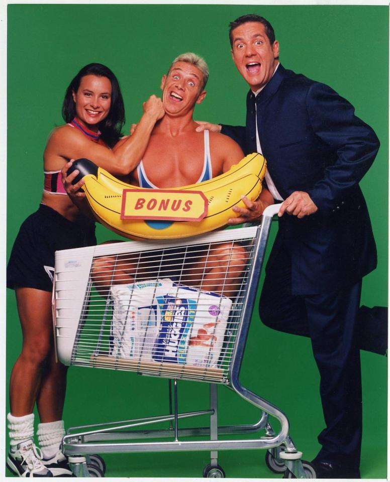  As well as being the face of hit 1990s show Supermarket Sweep, he also hosted the National Lottery