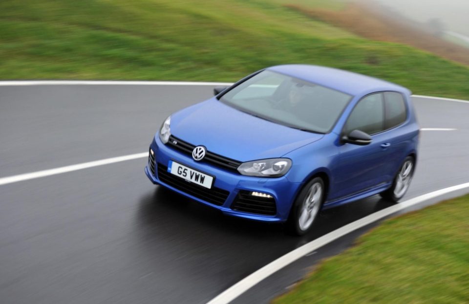  An older Volkswagen Golf, tested by Thatcham Research, fell from five to four stars in safety rating