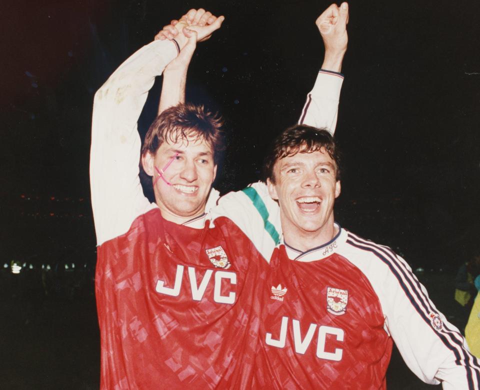  Arsenal wore Adidas kits between 1986 and 1994 before switching to a 20-year association with Nike