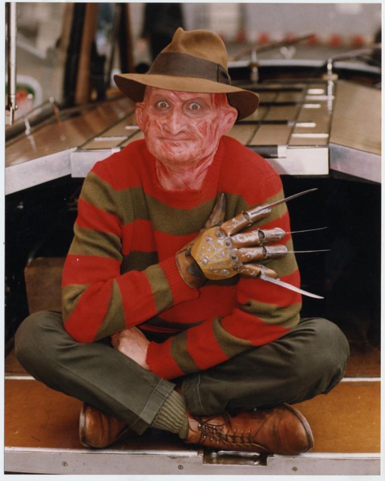  Freddy Krueger rocks slasher style