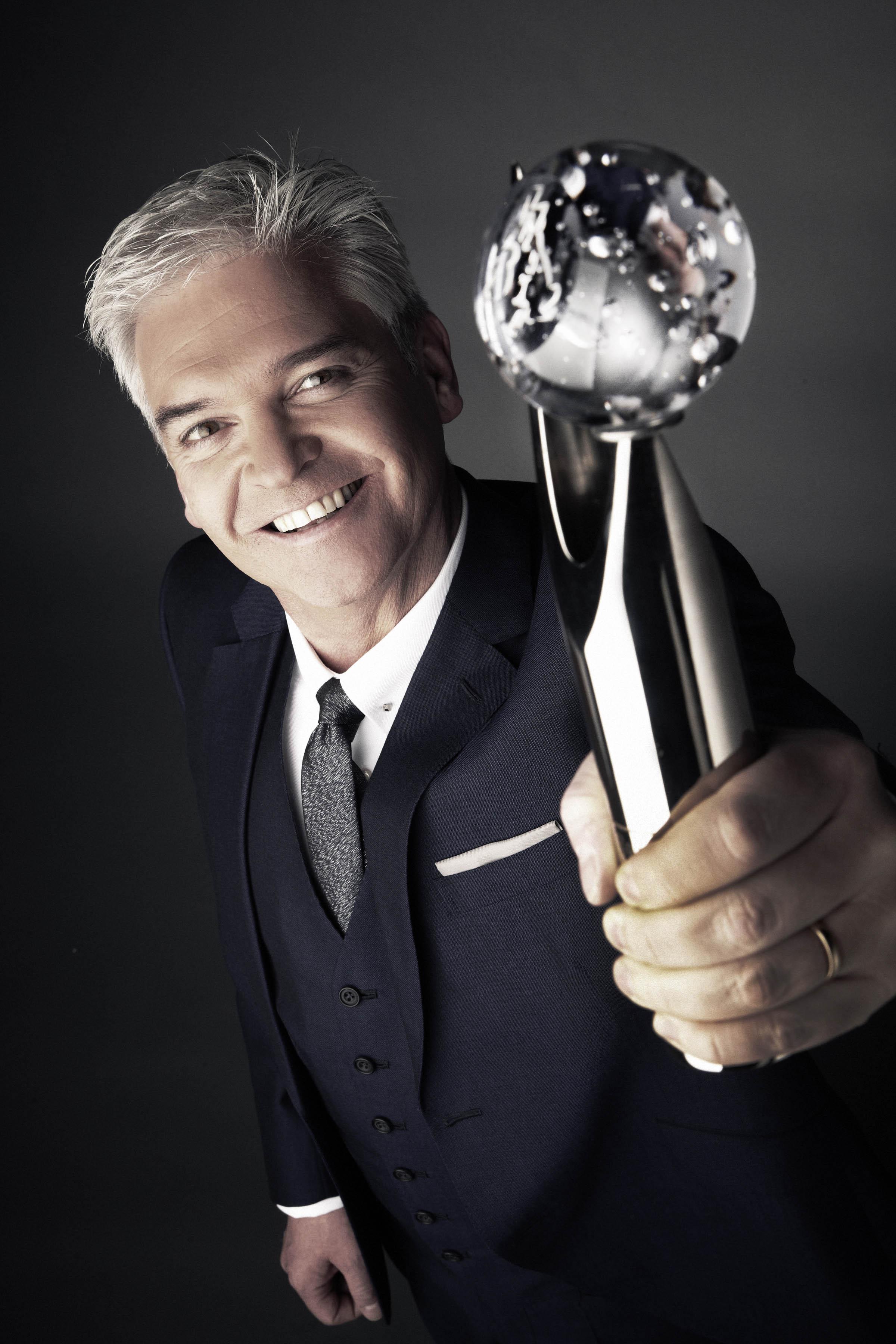 Phillip Schofield will be hosting this year's awards ceremony in Hackney, London