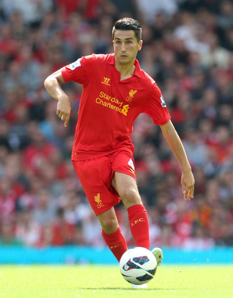  Sahin scored three goals in 12 goals on loan at Liverpool during the 2012-13 season